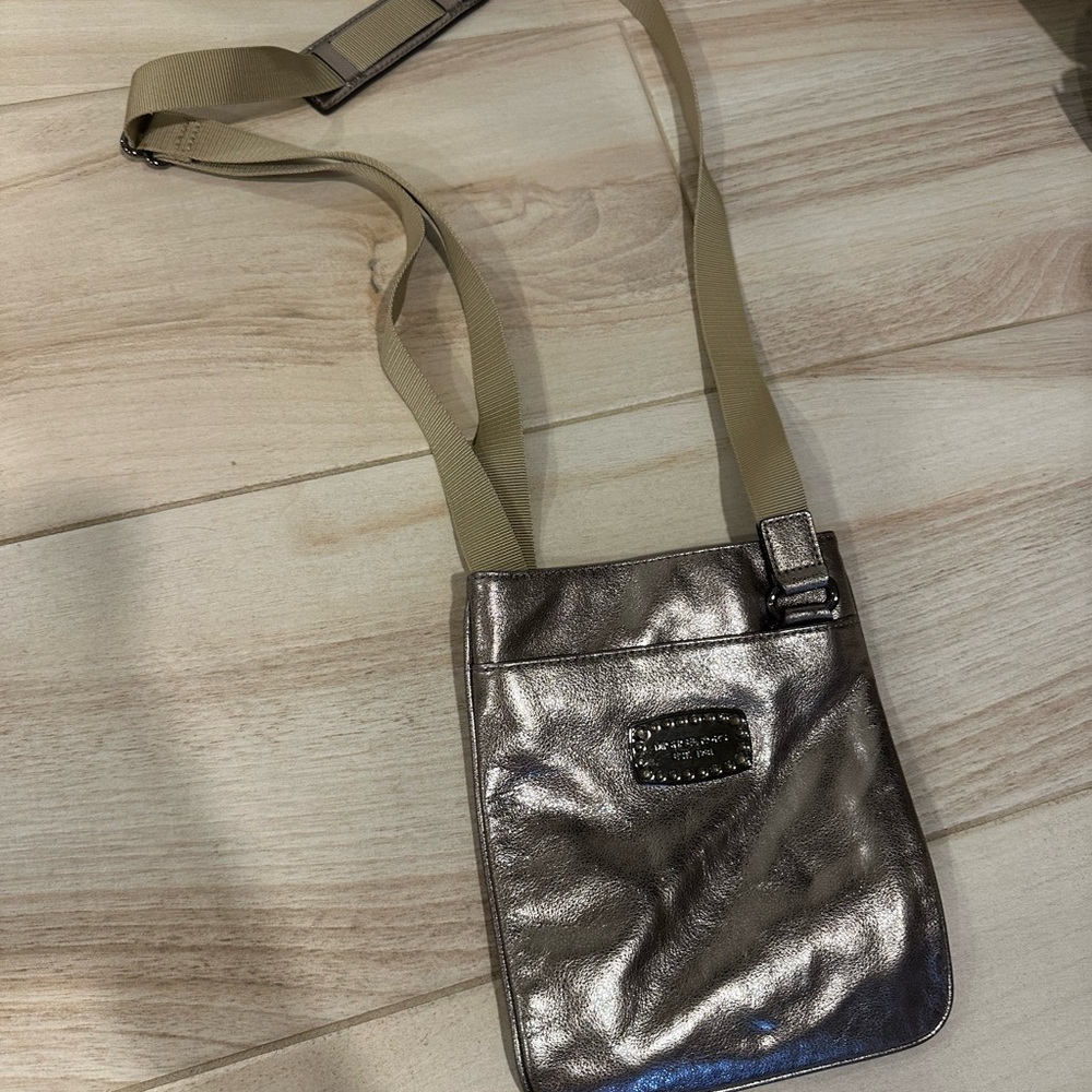 Michael Kors Metallic Crossbody Bag
